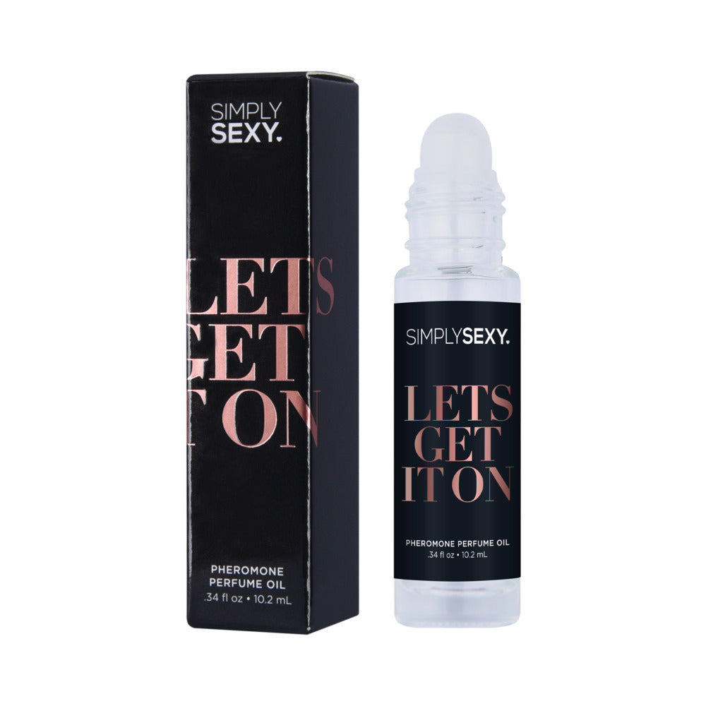 Simply Sexy Confessions Pheromone Oil Roll On-Let's Get it On .34oz
