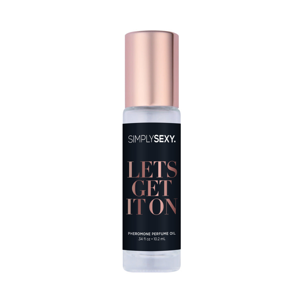 Simply Sexy Confessions Pheromone Oil Roll On-Let's Get it On .34oz