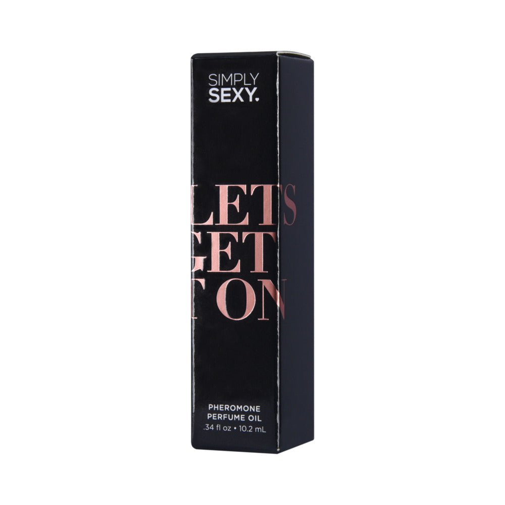 Simply Sexy Confessions Pheromone Oil Roll On-Let's Get it On .34oz
