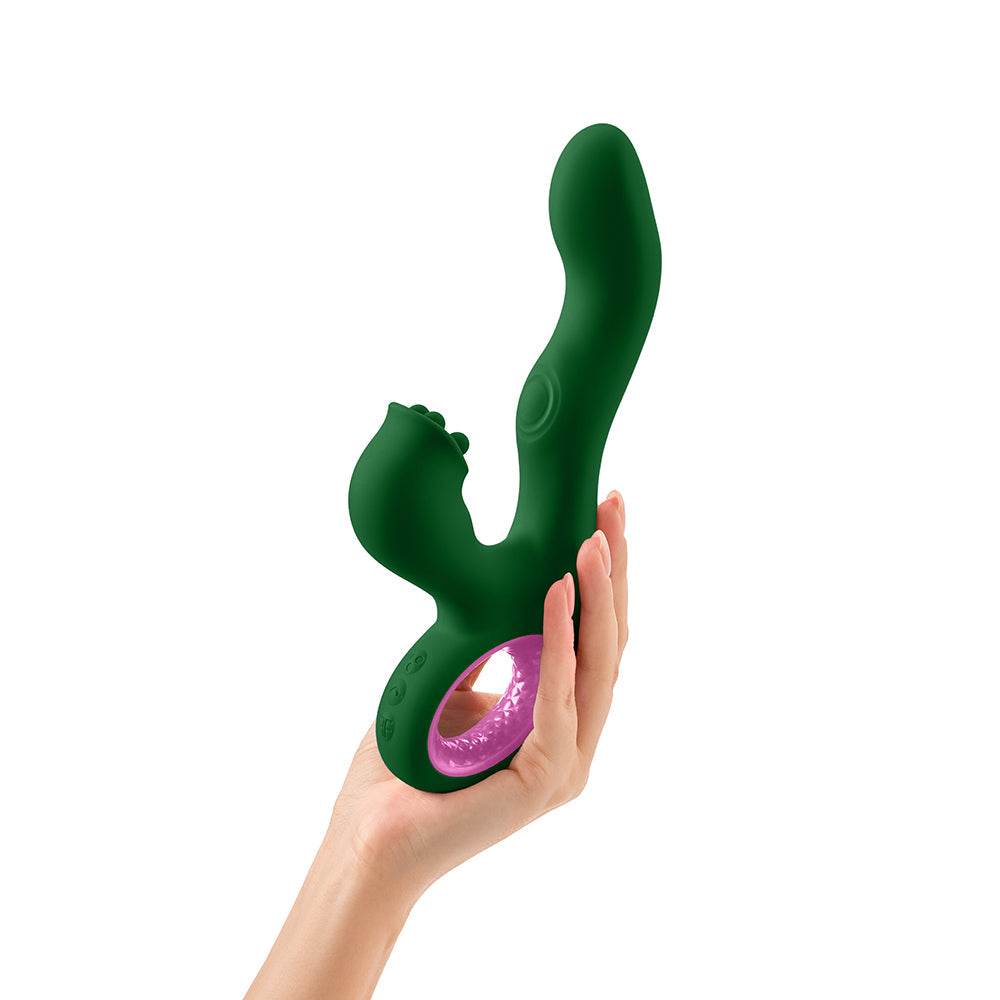 Femme Funn Pallina Triple Action Rabbit - Green