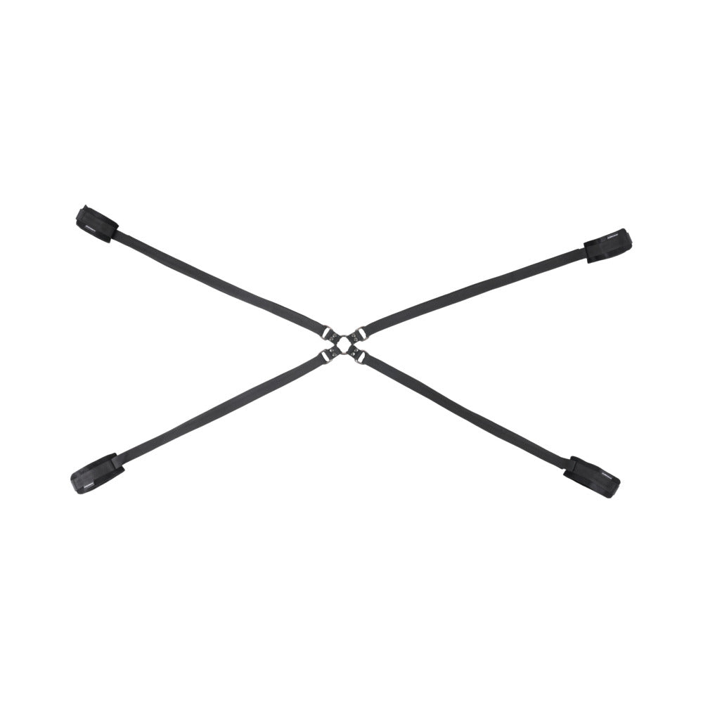 Velvet Noir Adjustable Hog Tie & Cuff Set