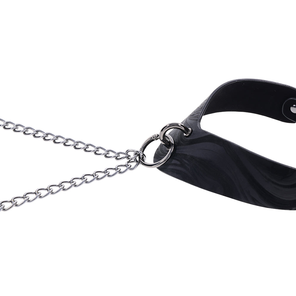 Velvet Noir Collar & Removable Clamps