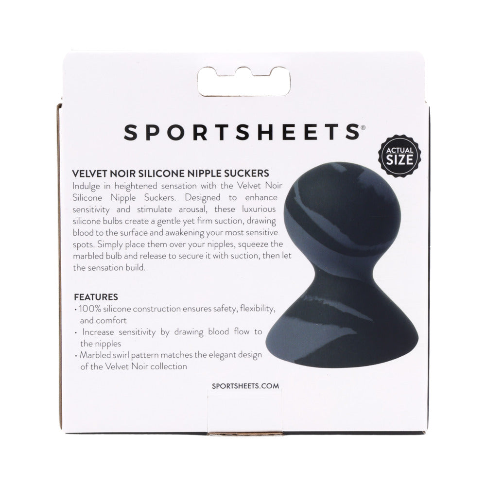 Velvet Noir Silicone Nipple Suckers
