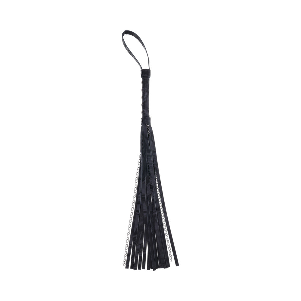 Velvet Noir Chain Flogger