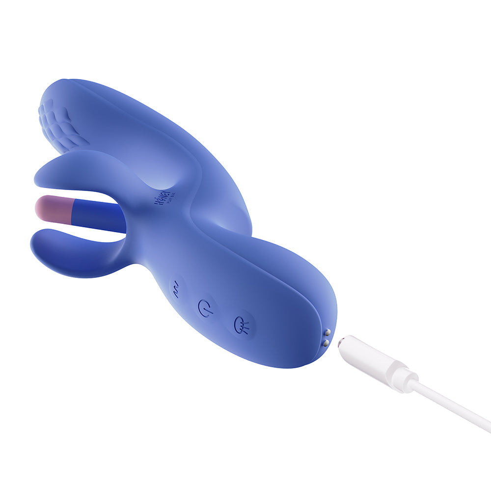 Honey Play Box Fortexa Kinky Finger Flapping Vibrator-Blue