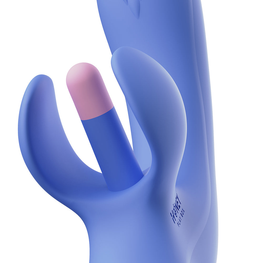 Honey Play Box Fortexa Kinky Finger Flapping Vibrator-Blue