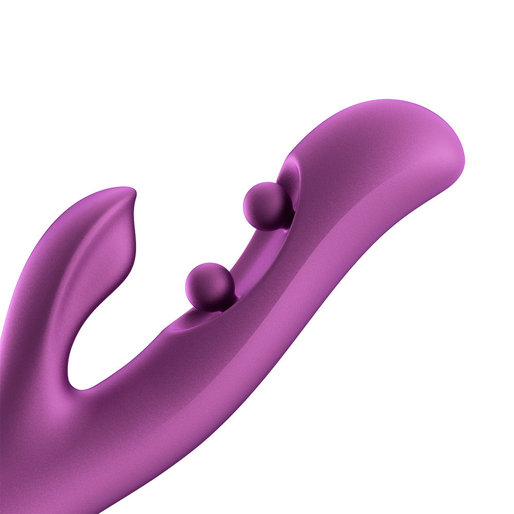 Honey Play Box Gem Rabbit Vibrator-Purple
