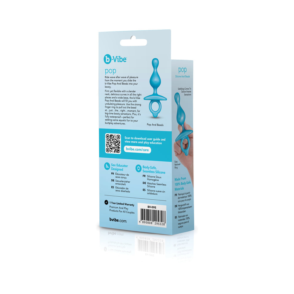 b-Vibe Pop Silicone Anal Beads