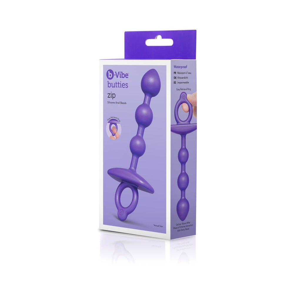 b-Vibe Zip Silicone Anal Beads