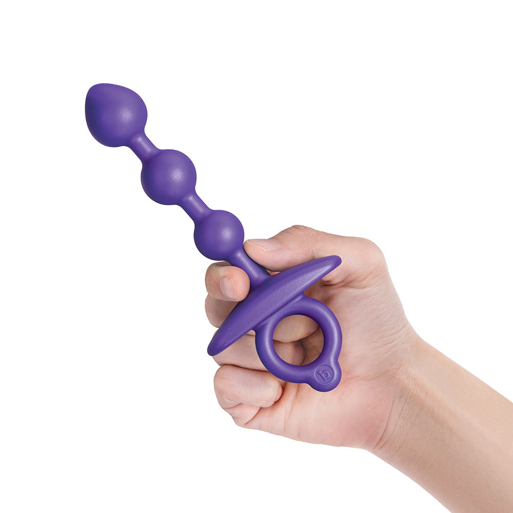b-Vibe Zip Silicone Anal Beads
