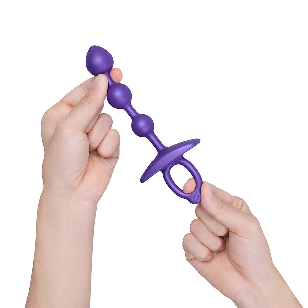 b-Vibe Zip Silicone Anal Beads