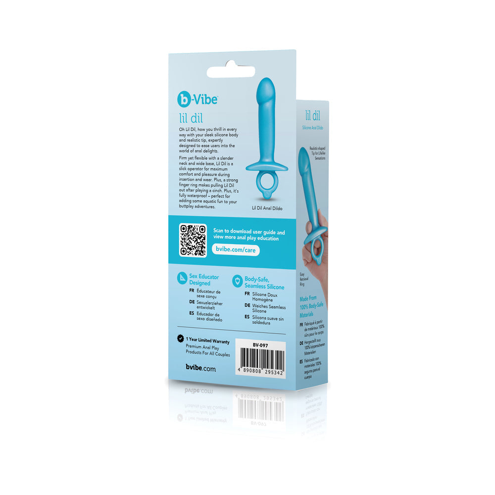 b-Vibe Lil Dil Silicone Anal Dildo