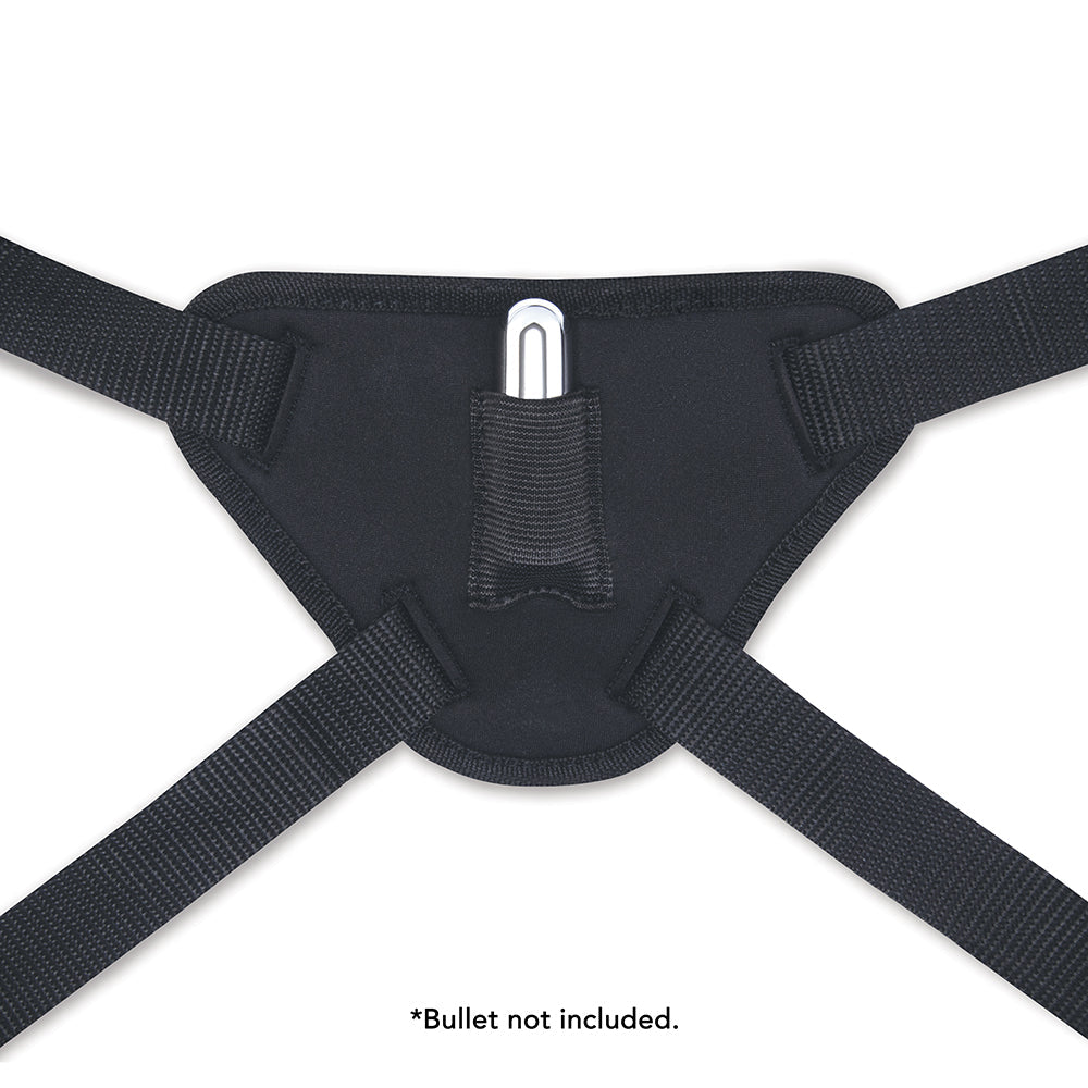 b-Vibe Every Body Strap-On Harness Set With 6" Silicone Dildo Peg