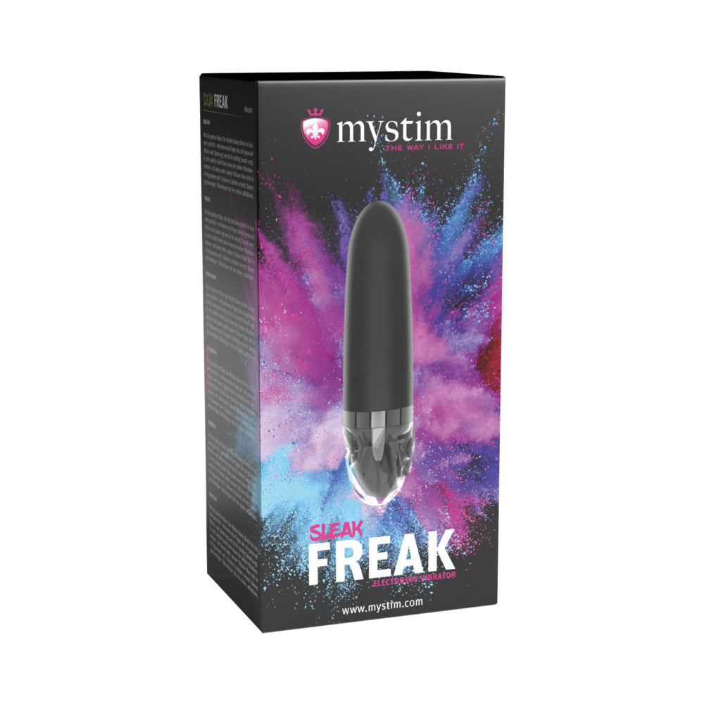 Mystim Sleak Freak Estim Vibrator-Black