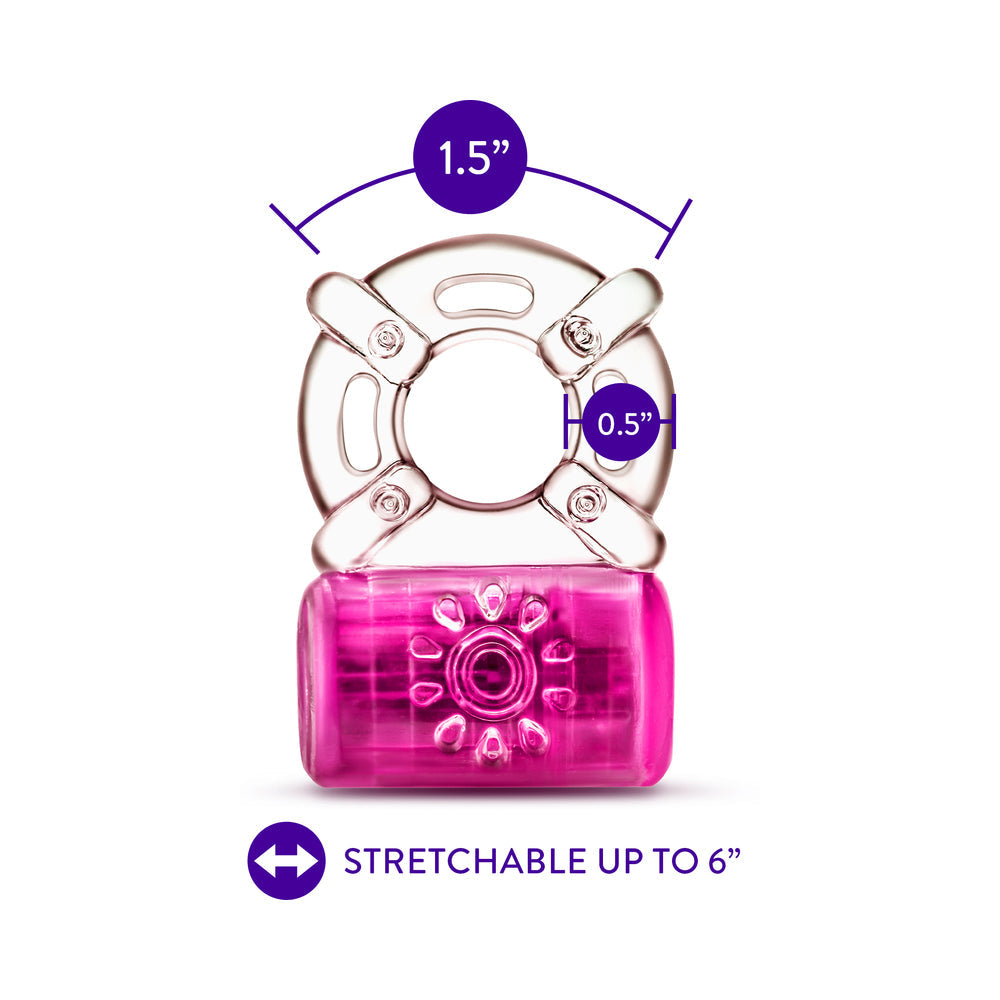 Blush Play With Me - Pleaser Rechargeable C-Ring - Pink