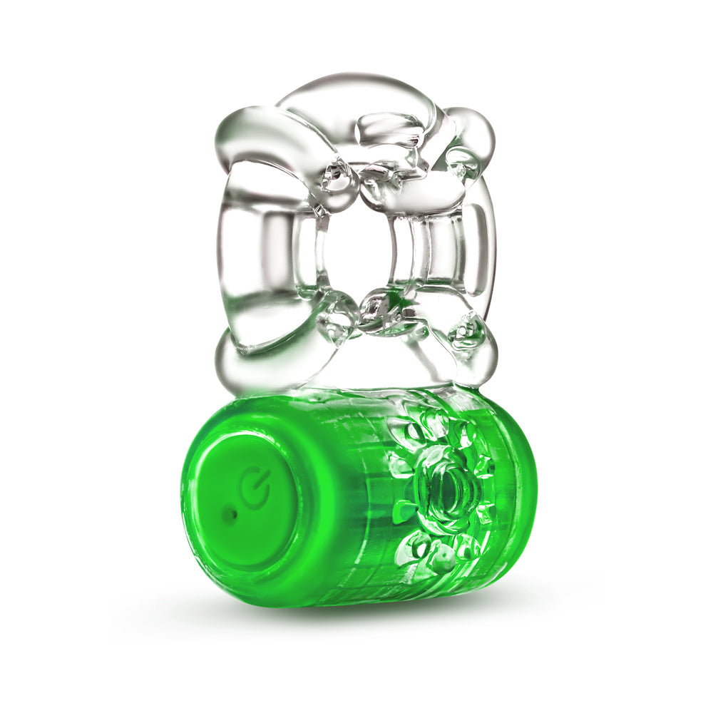 Blush Play With Me - Pleaser Rechargeable C-Ring - Neon Green