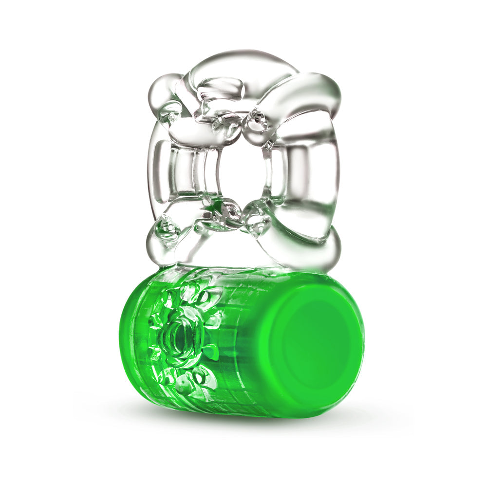 Blush Play With Me - Pleaser Rechargeable C-Ring - Neon Green