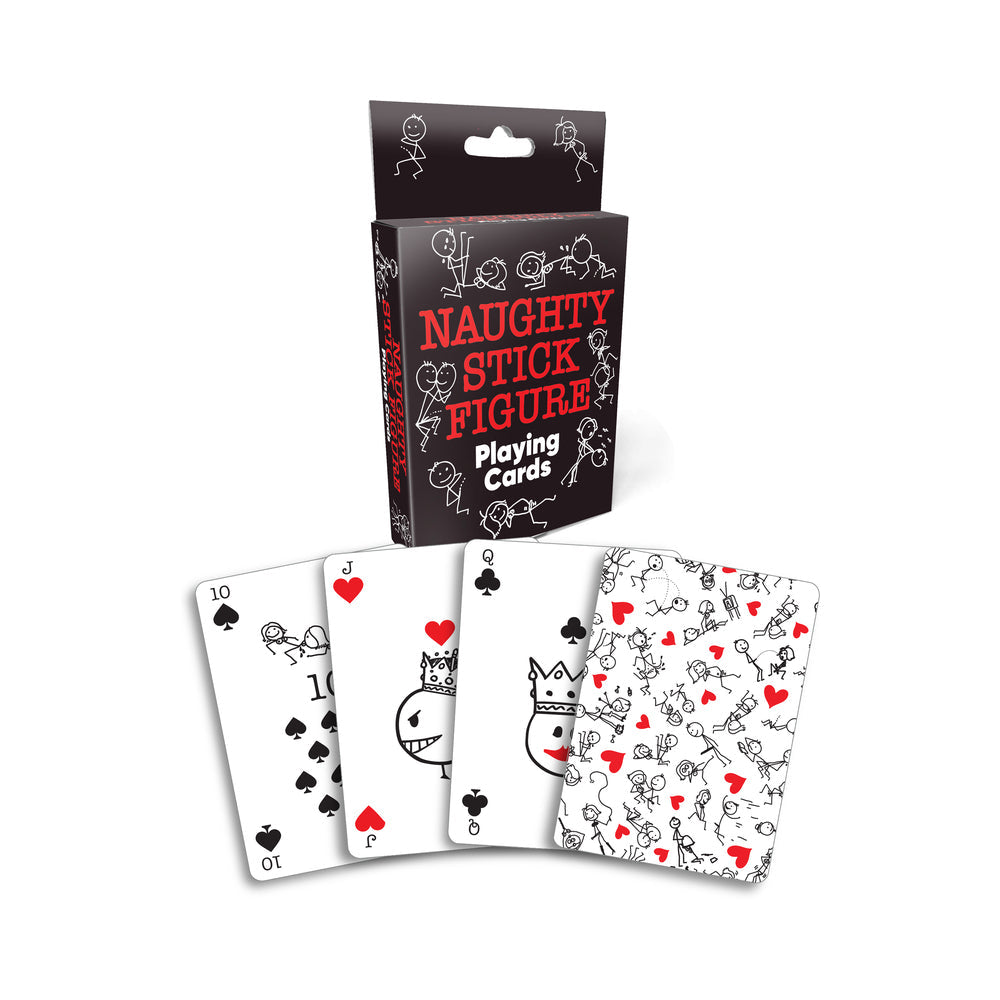 Naughty Stick Figure Playing Cards