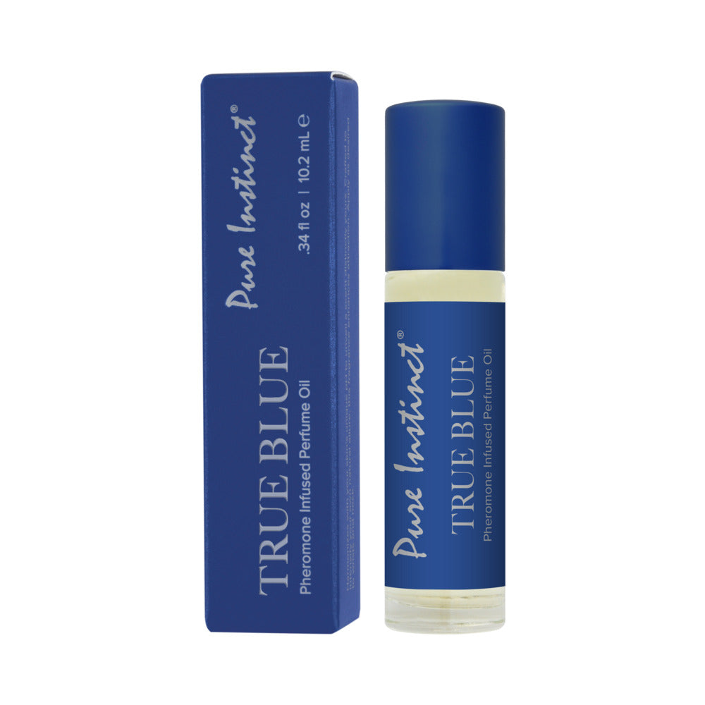 Pure Instinct Signature Pheromone Perfume Oil Roll On-True Blue