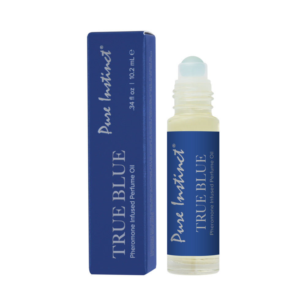 Pure Instinct Signature Pheromone Perfume Oil Roll On-True Blue