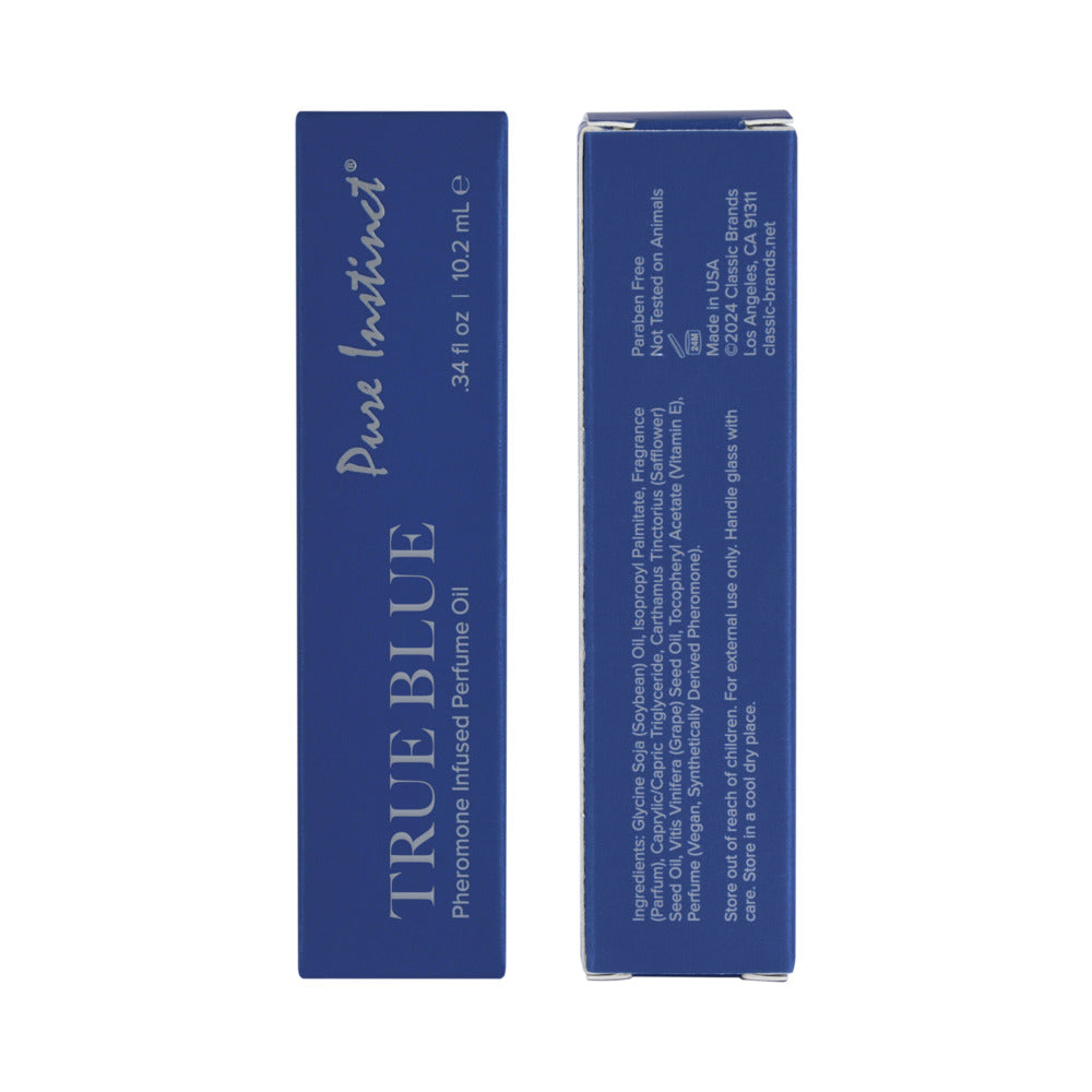 Pure Instinct Signature Pheromone Perfume Oil Roll On-True Blue