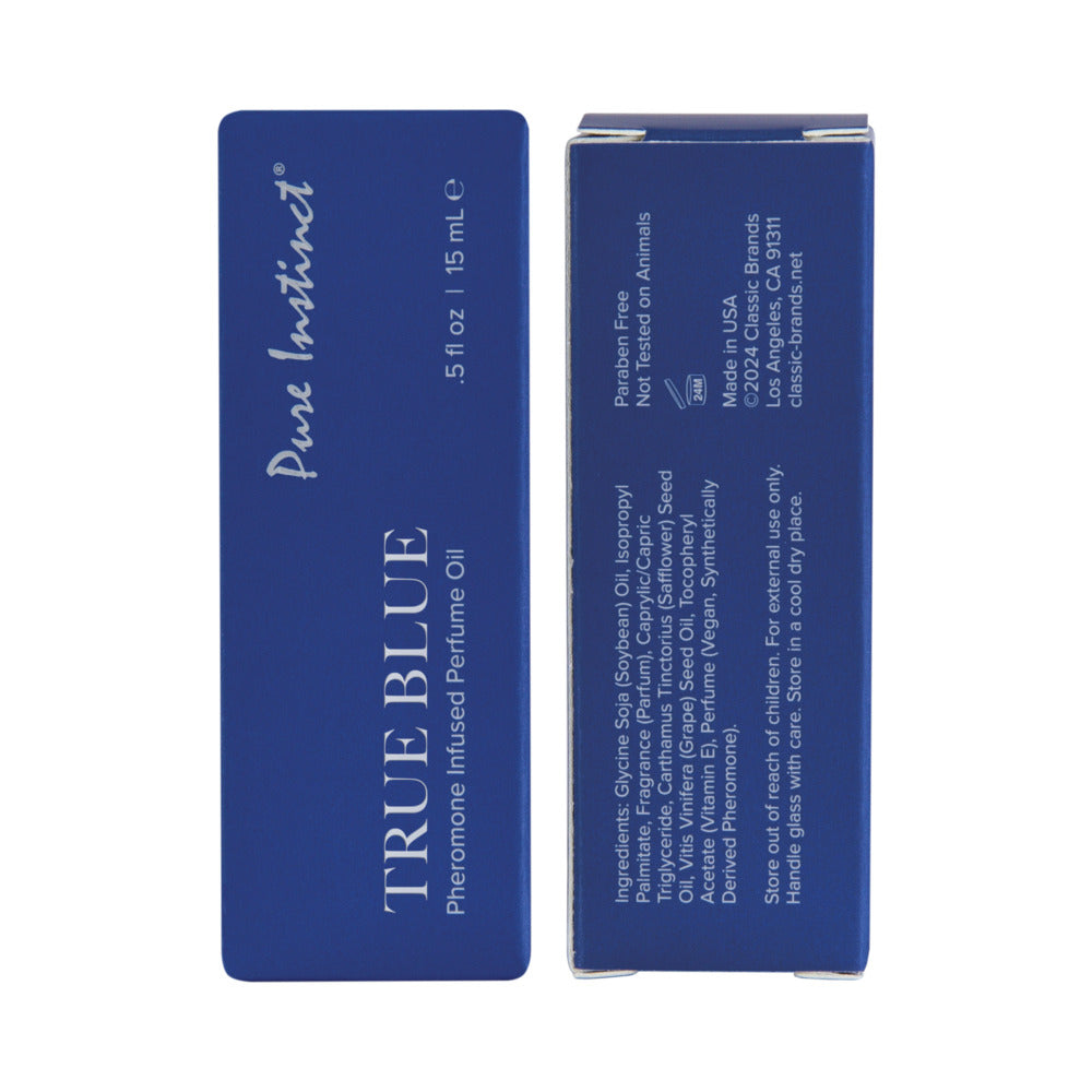 Pure Instinct Signature Pheromone Perfume Oil-True Blue