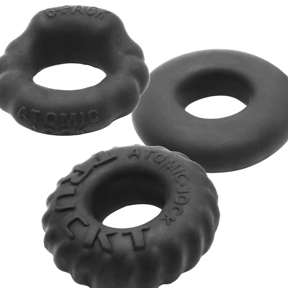Oxballs Bonemaker Boner Cock Ring Kit Pack of 3 - Special Edition Night