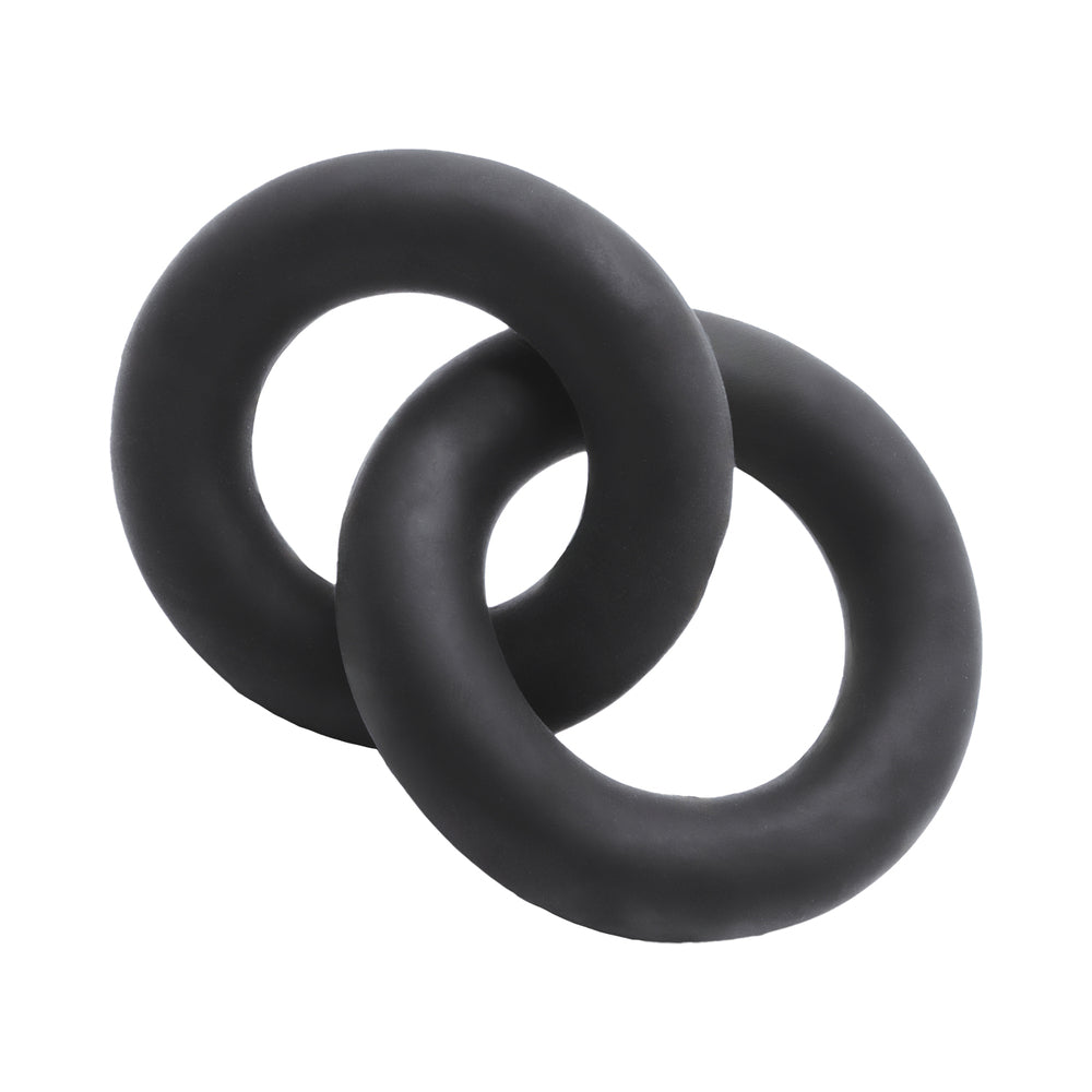 Oxballs Shackle Double Link'd Cock & Ball Rings - Special Edition Night
