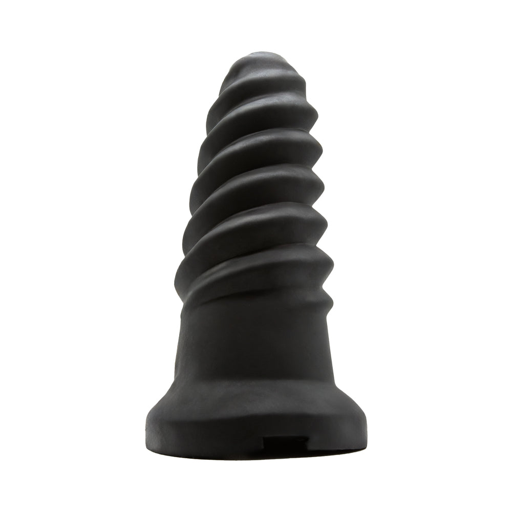 Oxballs Screwdhole Screw'd-in Open Tip Masturbator - Black