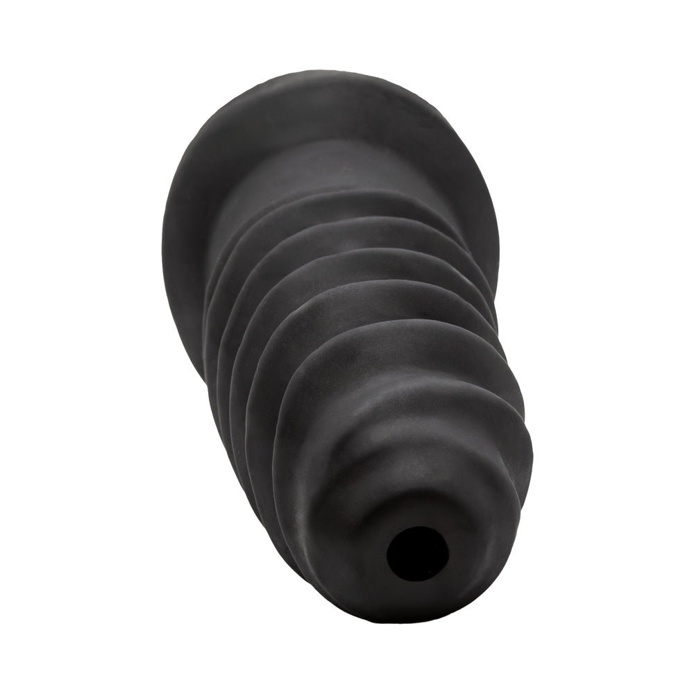 Oxballs Screwdhole Screw'd-in Open Tip Masturbator - Black