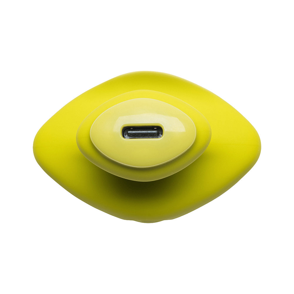 Dame Fin 2.0 Finger Vibrator - Citrus