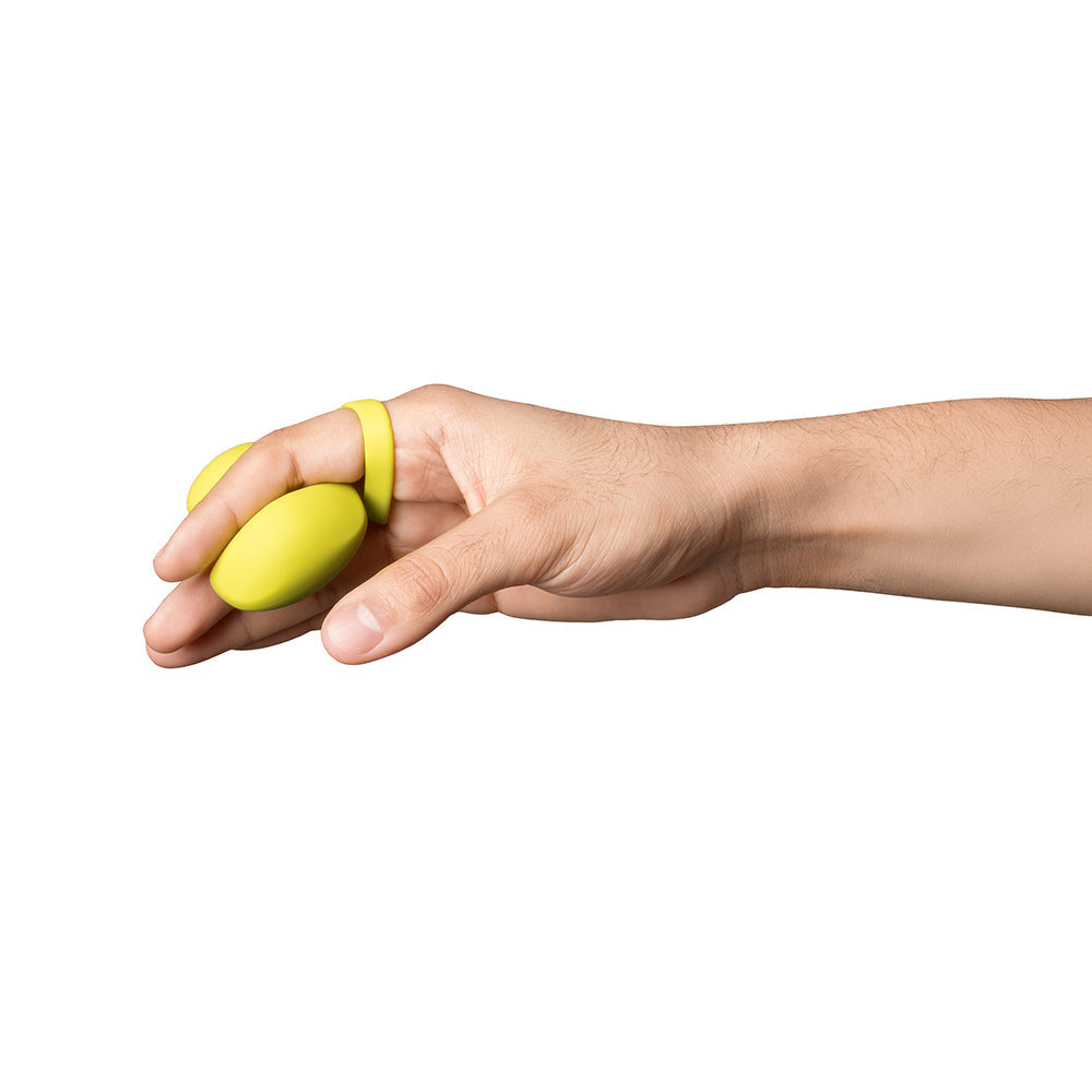 Dame Fin 2.0 Finger Vibrator - Citrus