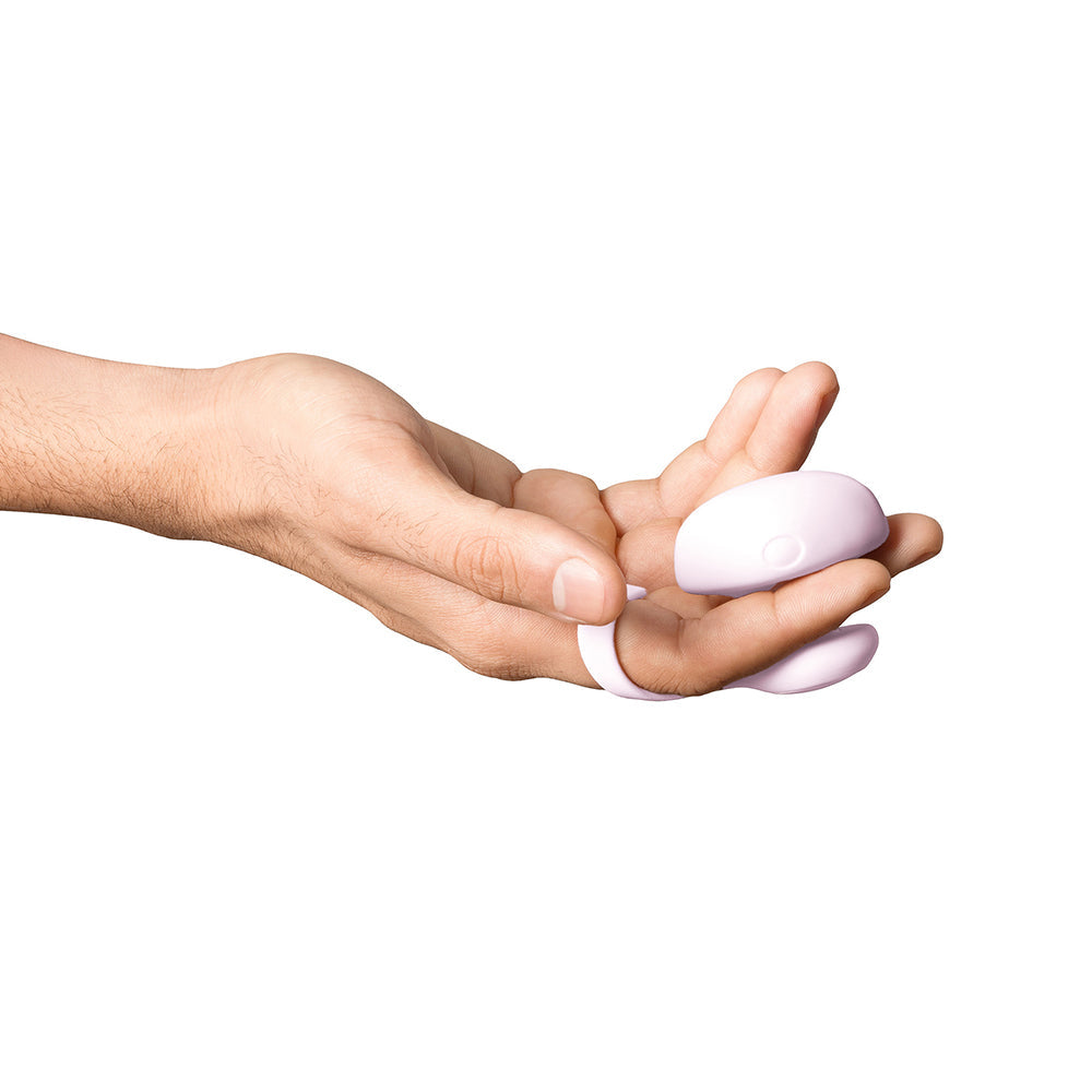 Dame Fin 2.0 Finger Vibrator - Quartz