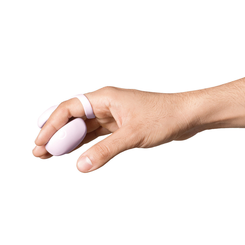 Dame Fin 2.0 Finger Vibrator - Quartz