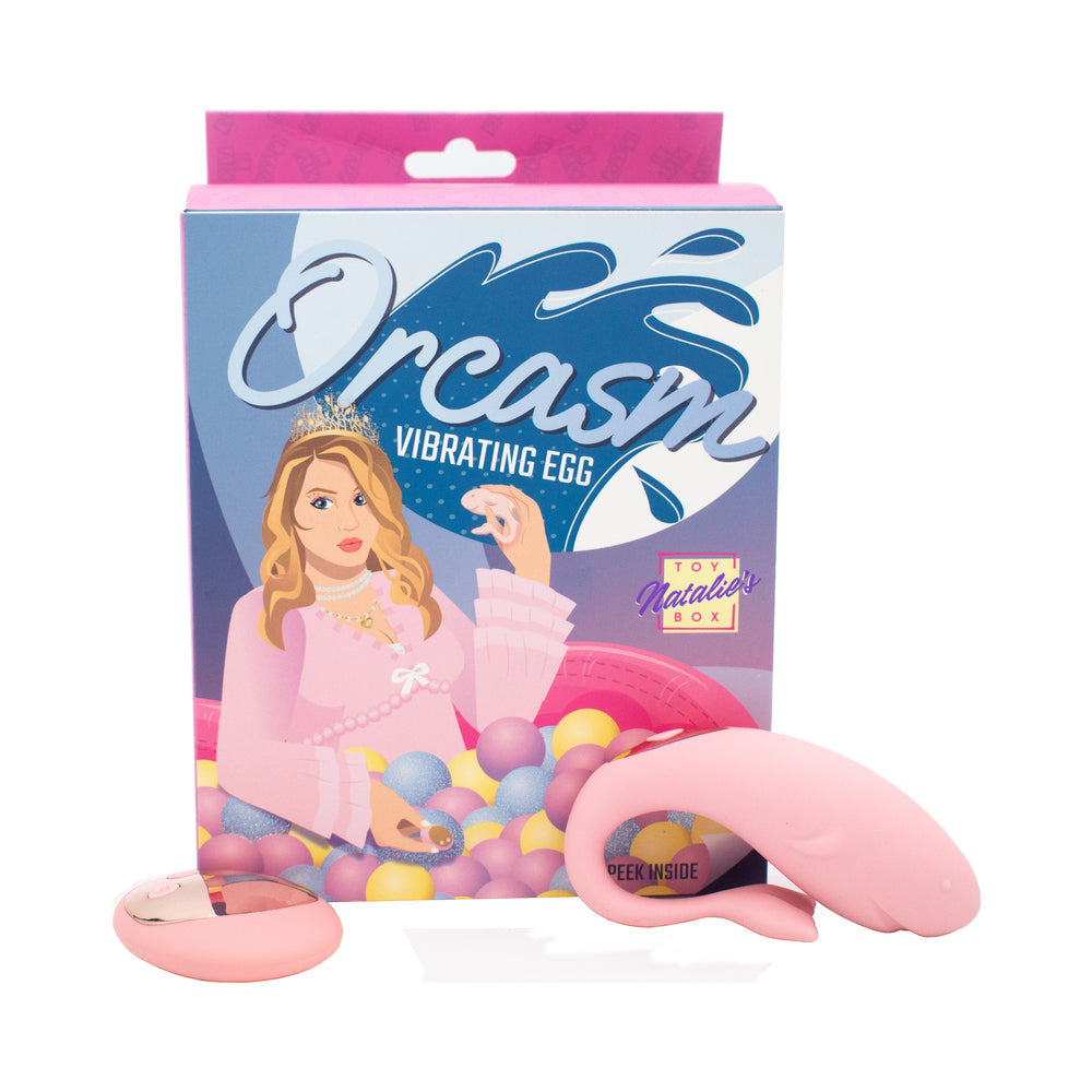 Natalie's Toy Box Orcasm Remote Controlled Wearable Egg Vibrator - Pink