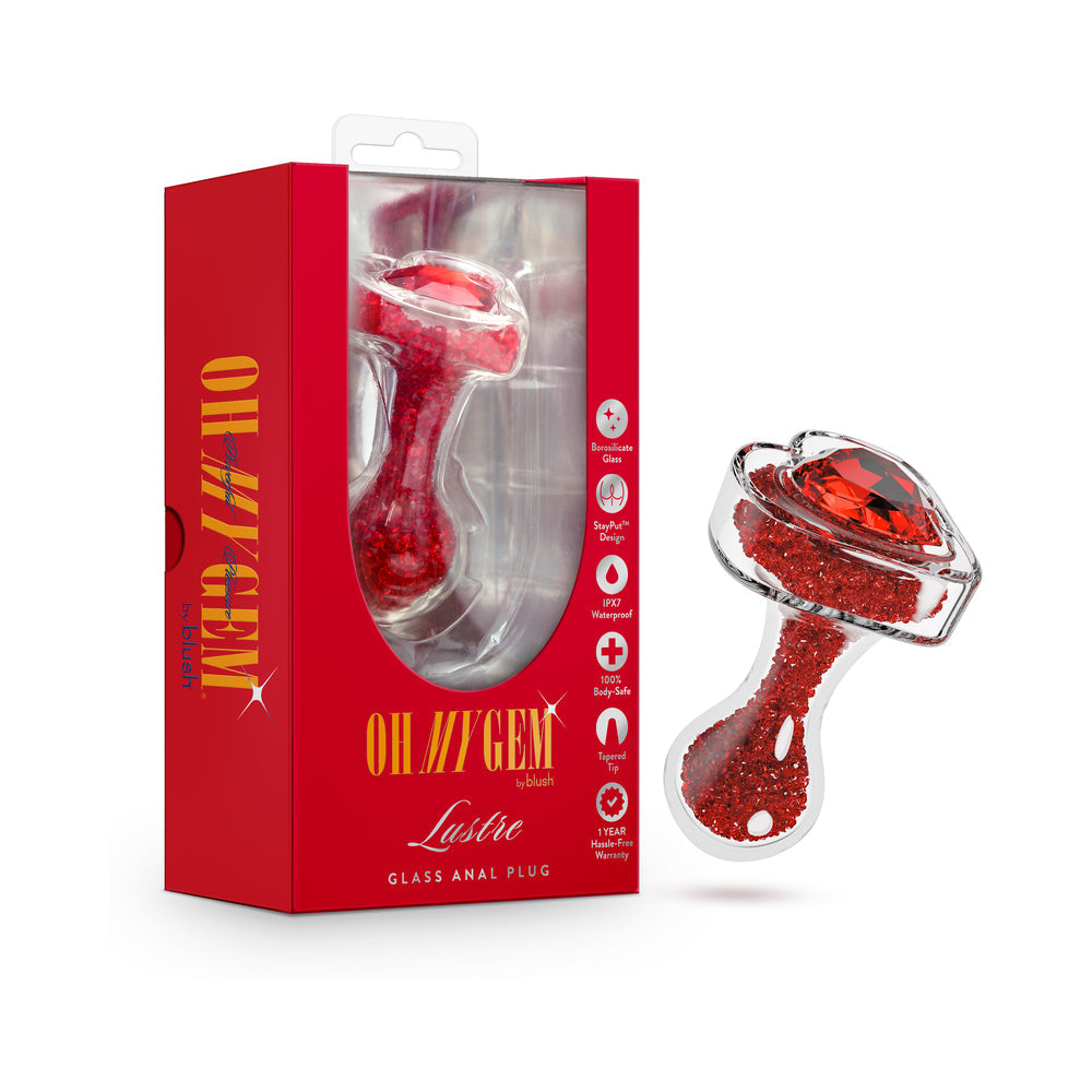 Oh My Gem Lustre - Red