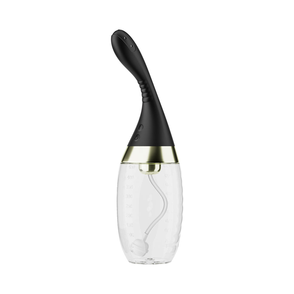 Anal Adventures Platinum Aqua Jet - Black