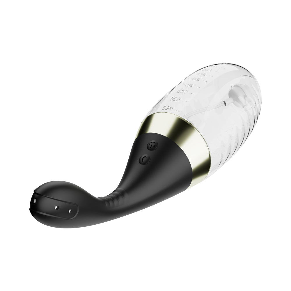 Anal Adventures Platinum Aqua Jet - Black