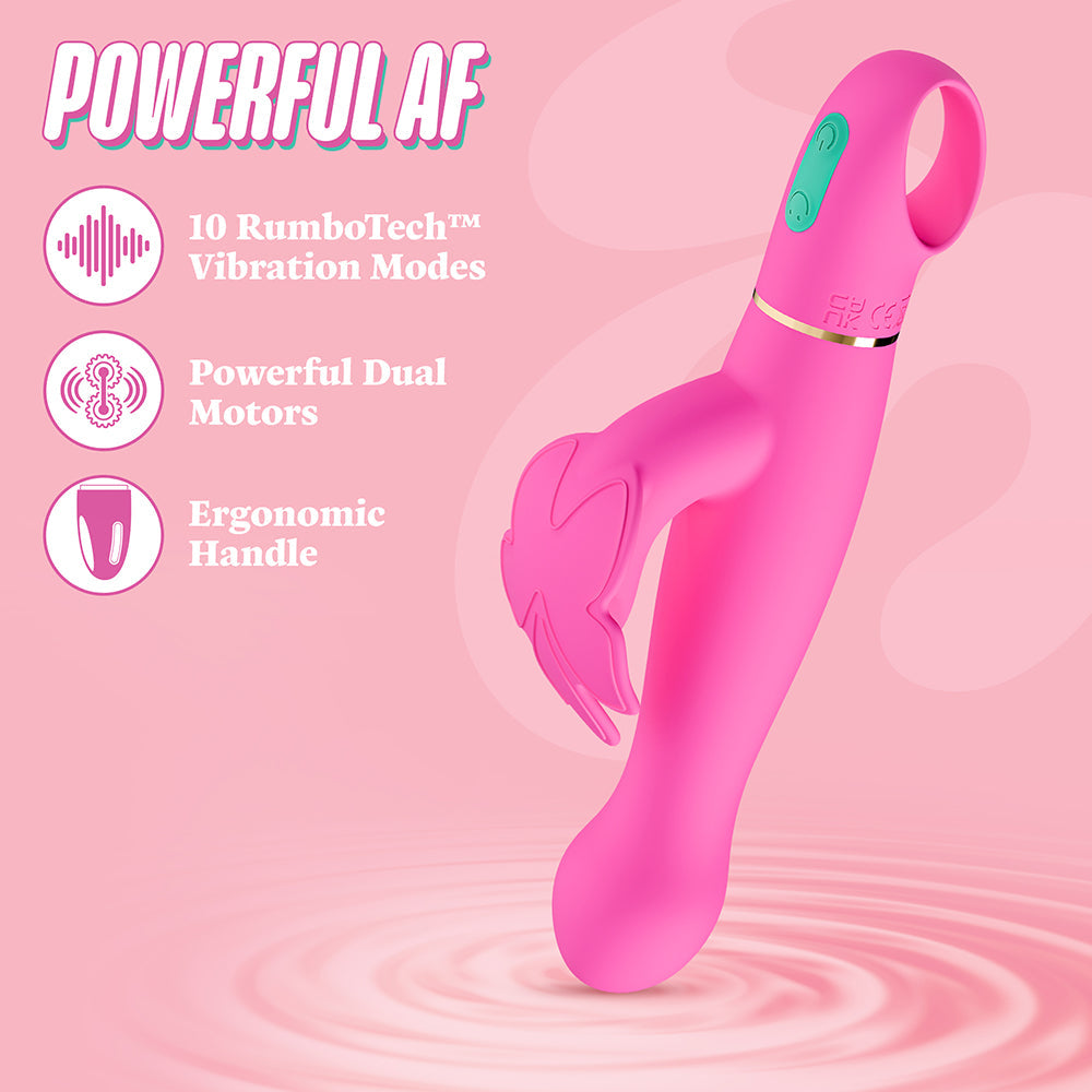 Aria - Naughty AF 2.0 - Rechargeable Vibe - Plum