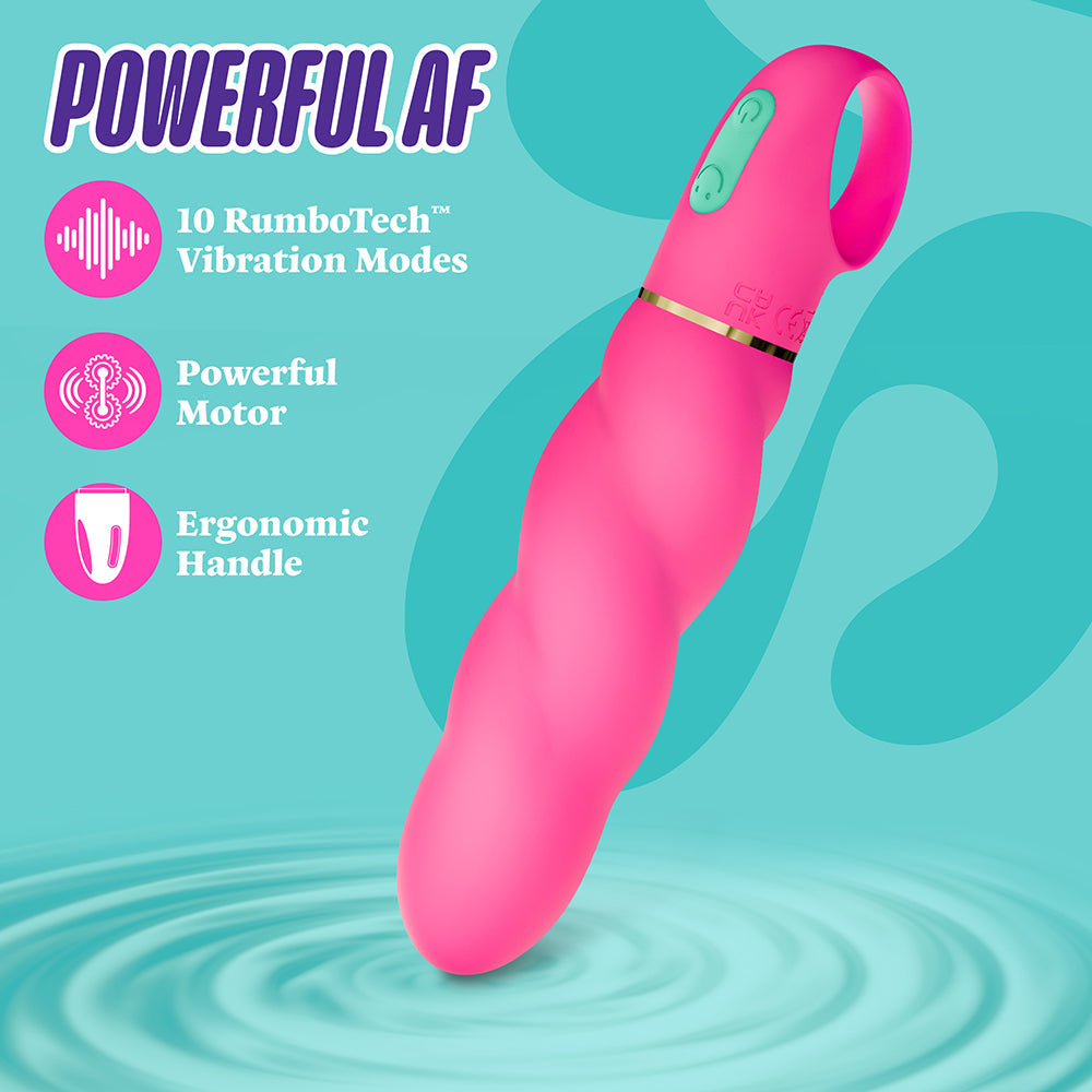Aria - Amazing AF 2.0 - Rechargeable Vibe - Fuchsia