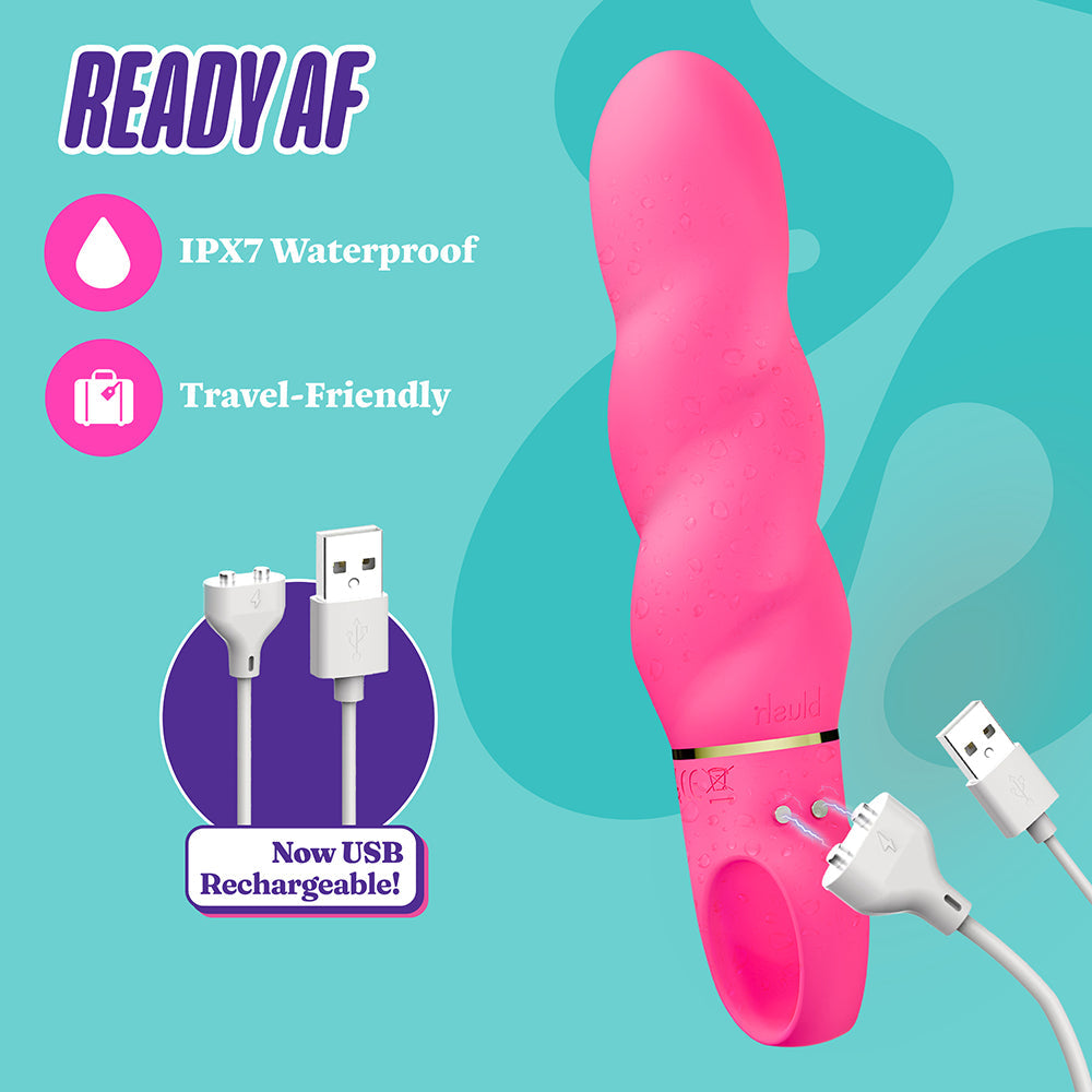 Aria - Amazing AF 2.0 - Rechargeable Vibe - Fuchsia