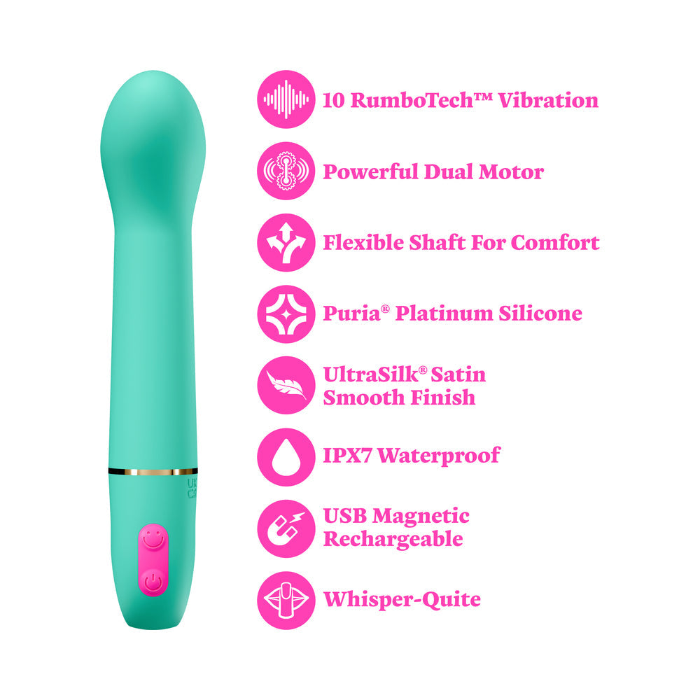 Aria - Flirty AF 2.0 - Rechargeable Vibe - Teal