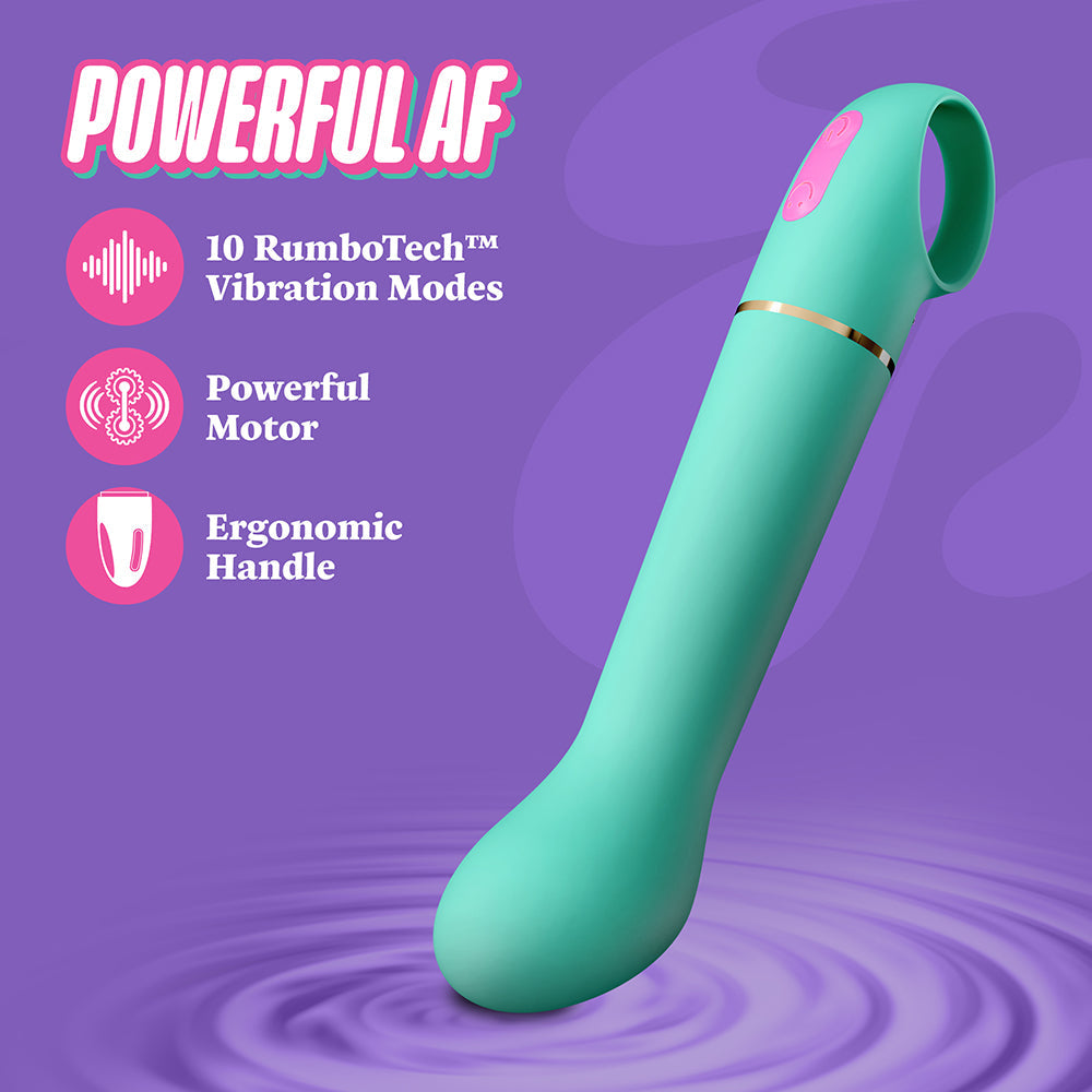 Aria - Flirty AF 2.0 - Rechargeable Vibe - Teal