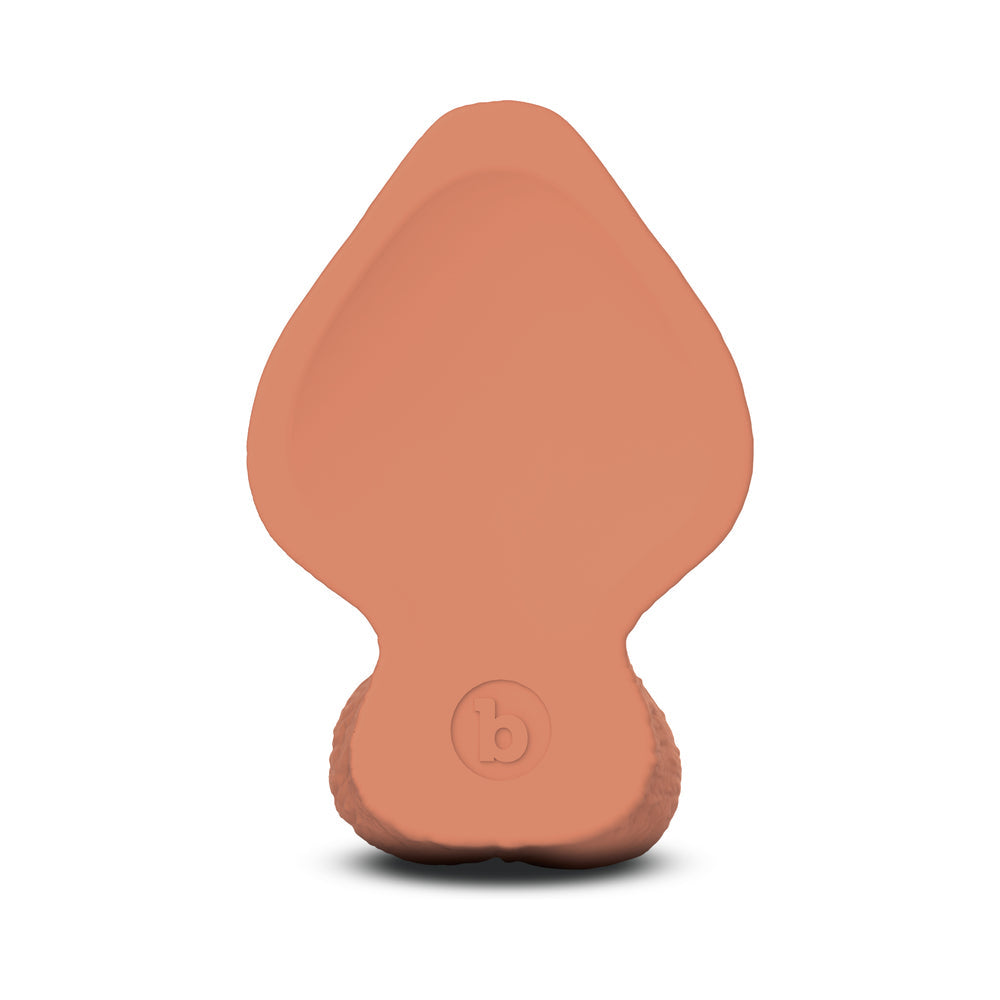 b-Vibe Slipskin 6" Girthy - Mocha