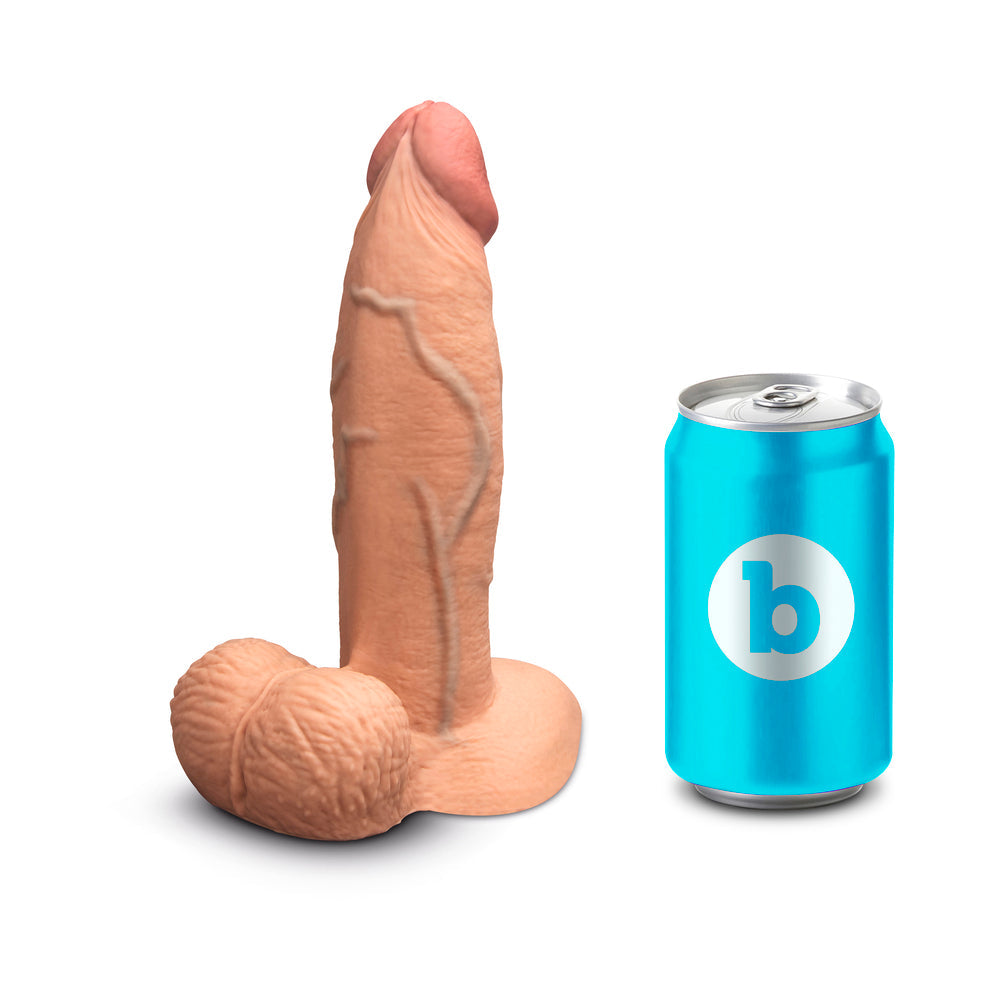 b-Vibe Slipskin 7" Girthy - Mocha