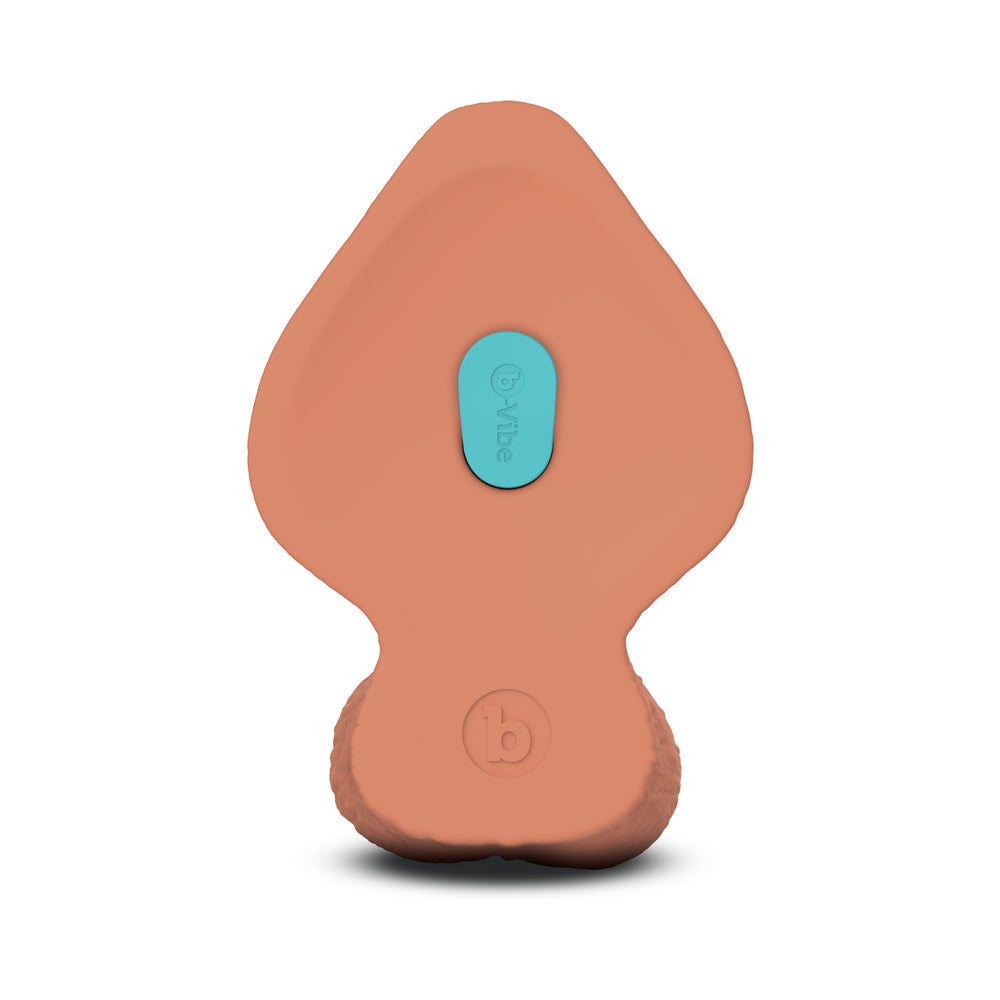 b-Vibe Slipskin 9" Girthy - Mocha