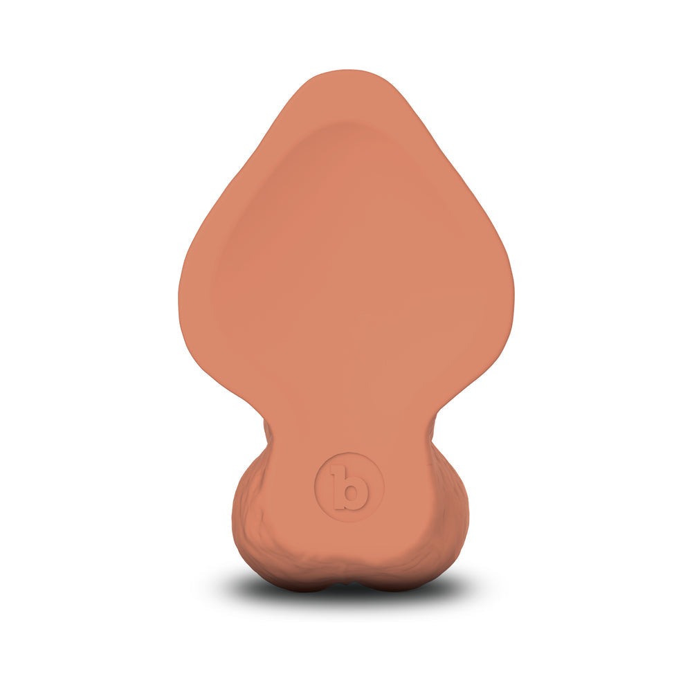 b-Vibe Slipskin 8" Curvy - Mocha