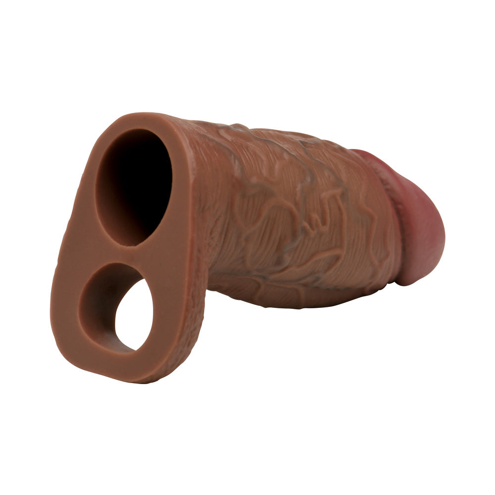 Curve Toys Jock Silicone Penis Extension Sleeve - Dark