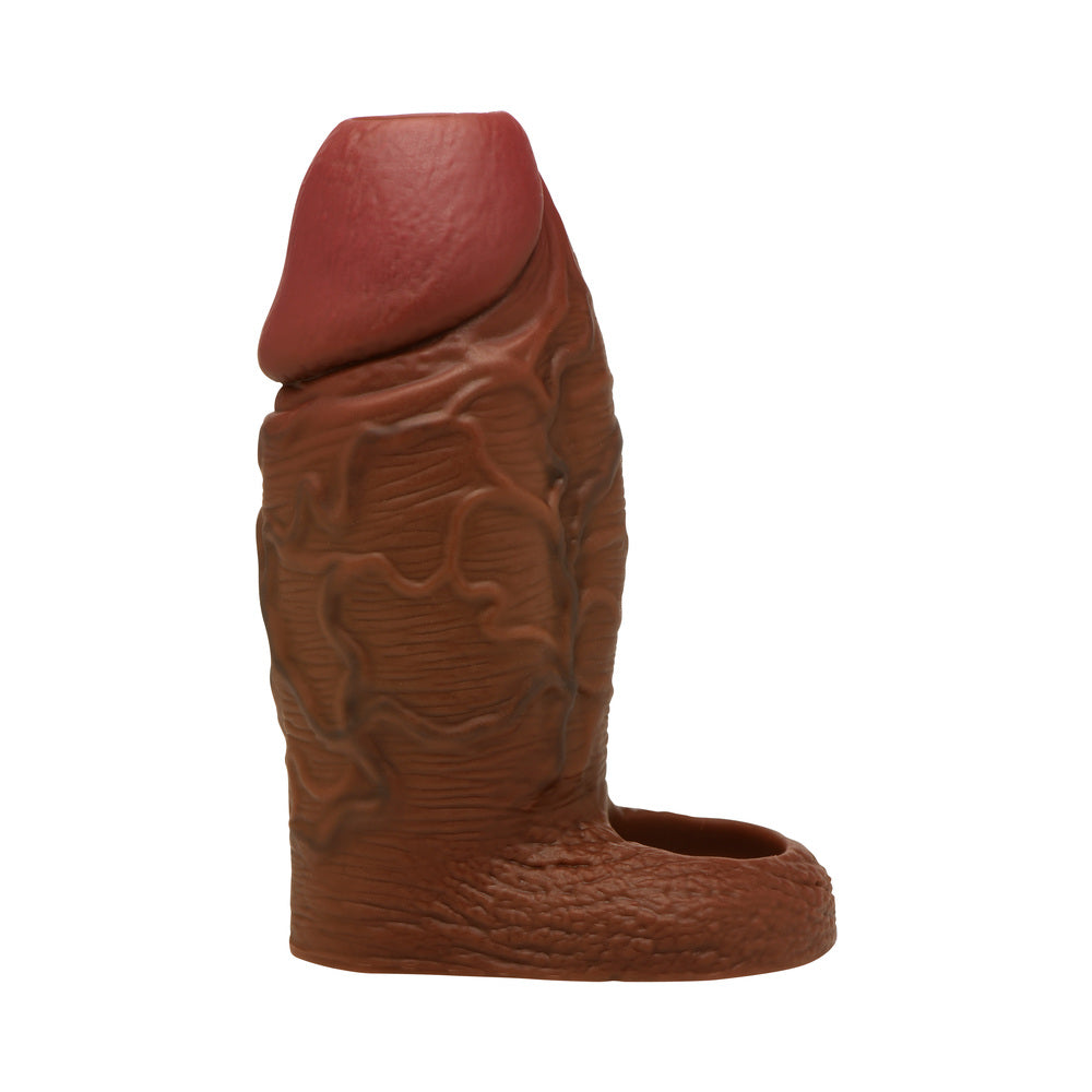 Curve Toys Jock Silicone Penis Extension Sleeve - Dark