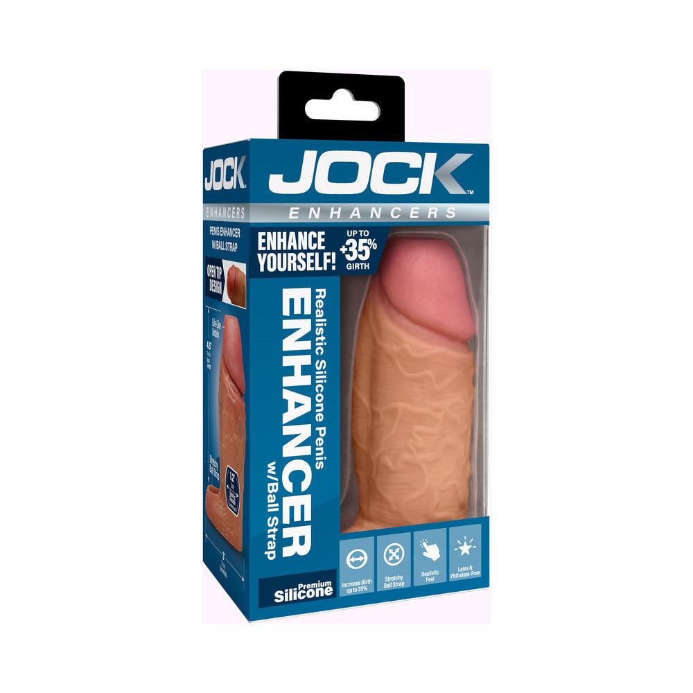 JOCK Enhancers Penis Enhancer with Ball Strap-Medium
